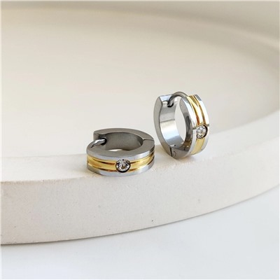 Серьги из стали