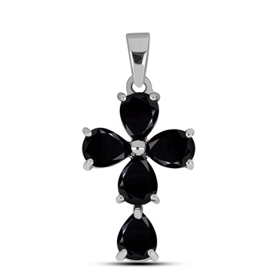 Подвеска, сапфир корунд, Эдем