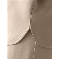 Свободная блузка с вырезом лодочка из плотного лиоцелла