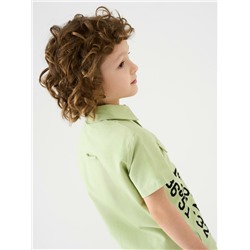 Комплект текстильный для мальчиков: рубашка, шорты