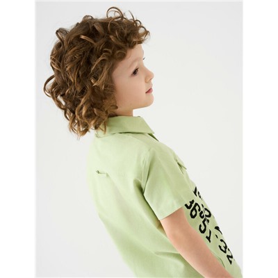 Комплект текстильный для мальчиков: рубашка, шорты