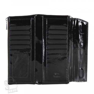 Женский кошелек 7004-12 black Velina Fabbiano