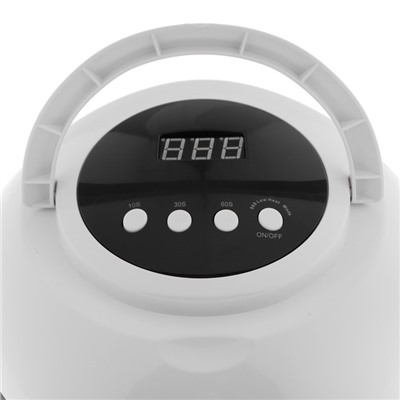 Лампа для маникюра Luazon LUF-03, UV/LED, 45 диодов, 120 Вт, таймер, 220 В, белая