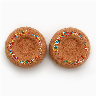 Бомбочки для ванны с добавками «Сладкого праздника», аромат карамель, 2×65 г, Чистое счастье