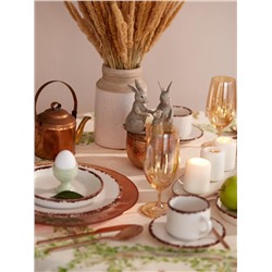 Скатерть «Этель» Easter, d=148 см±3 см, хлопок 100%, саржа 190 г/м²