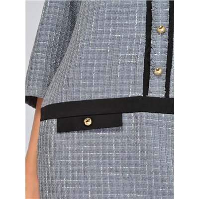 VISERDI Платье 10412-сер 4441500