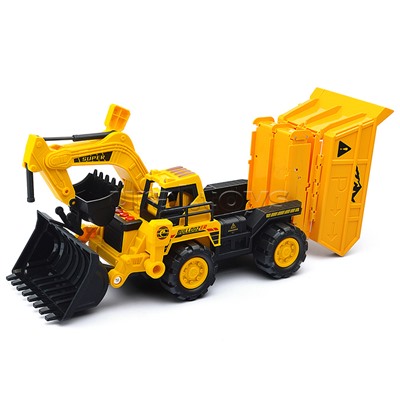 Машина-Катапульта "Экскаватор/Грейдер" в коробке