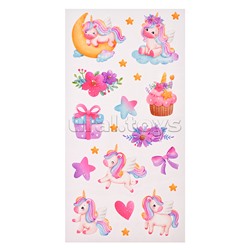 Переводные татуировки. Единороги