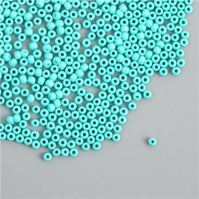 Бисер стекло 12/0 «Голубая вода», ровный №669, 450 г