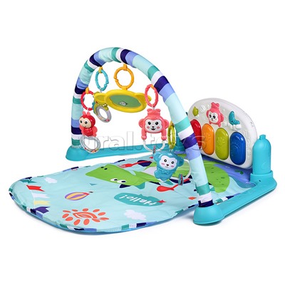 Коврик развивающий "Мир животных" в коробке