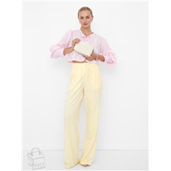 Сумка женская кожаная 6016PE off white Polina&Eiterou