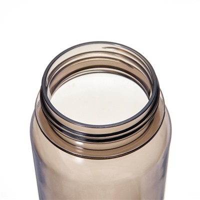 Бутылка для воды SPORT, 800 мл, с поильником, черная