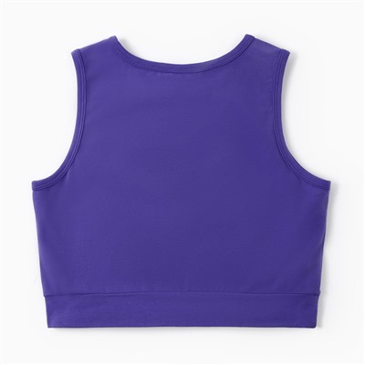 Топ женский MiNiMi, фиолетовый, размер 46 (M)