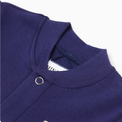 Комбинезон детский MINAKU темно-синий, рост 80-86 см