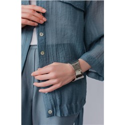 Блузка  4411/01/Пыльно-бирюзовый