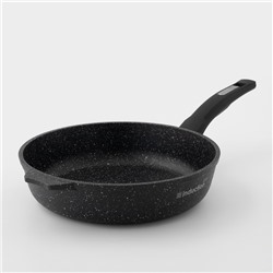 Сковорода Мечта «Гранит Black» Induction Pro, d=26 см, пластиковая ручка, антипригарное покрытие, индукция, чёрная