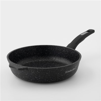 Сковорода Мечта «Гранит Black» Induction Pro, d=26 см, пластиковая ручка, антипригарное покрытие, индукция, чёрная