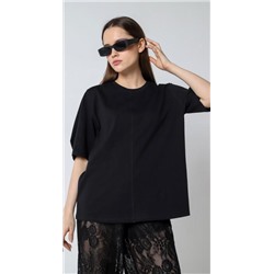 Фуфайка (футболка) Гретта-2 (Черный)