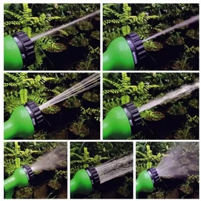 Шланг садовый складной растягивающийся для полива Magic Hose длина 30 метров