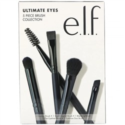 E.L.F., Ultimate Eyes, набор из 5 кистей для макияжа