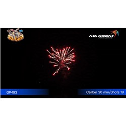 Фейерверк GP493 Пламя / FLAME (0,8" х 19)