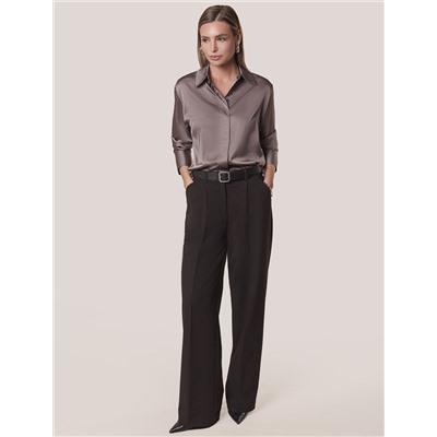 Брюки-палаццо из поливискозы