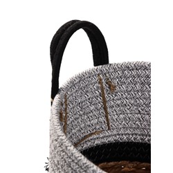 Набор кашпо «Инга», 3 шт., 20.5×25 – 25.5×28 – 27×33 см, серо-бежевое