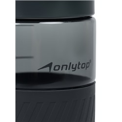 Бутылка для воды Onlytop, 850 мл, чёрная