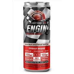 Напиток энергетический «Пряная вишня» Каркаде+Лимонник+Мака 330 мл ЭКОПРОДУКТЫ, 1136975