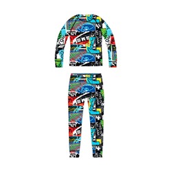 Термокомплект трикотажный для мальчиков: брюки, толстовка