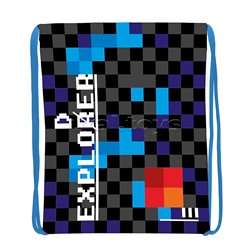 Мешок для обуви "Exploder" 1 отделение, размер 370х470мм, петля для подвеса, полиэстер, 210 ден