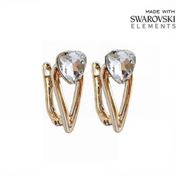 Серьги с кристаллами Swarovski
