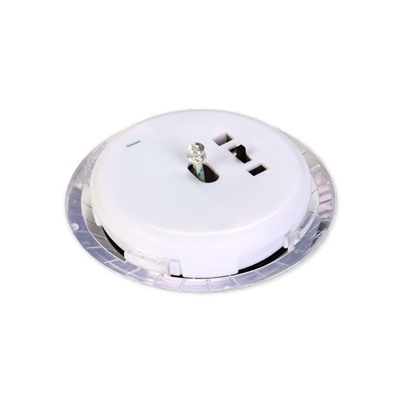 Садовая фигура - фонарь «Лотос», 28×28×9 см, для водоёмов, белая