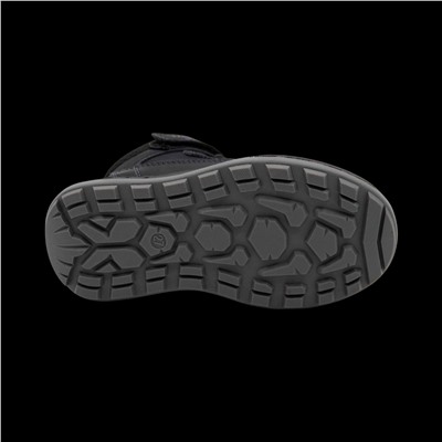 Ботинки зимние на меху А2442 черные