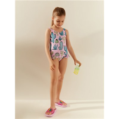 Купальник слитный детский MINAKU, рост 128-134 см