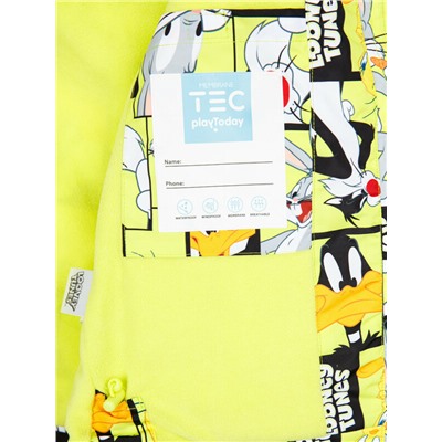 Куртка текстильная с полиуретановым покрытием для девочек (ветровка)