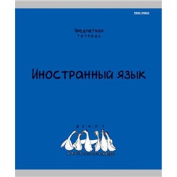 Тетрадь 48л "MINI FRIENDS" по иностранному языку 48-2524 Проф-Пресс