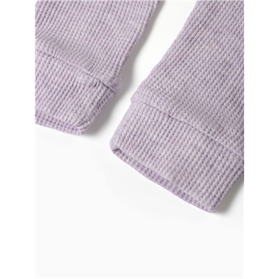 Легинсы Крошка Я Melange, рост 92-98, сиреневый
