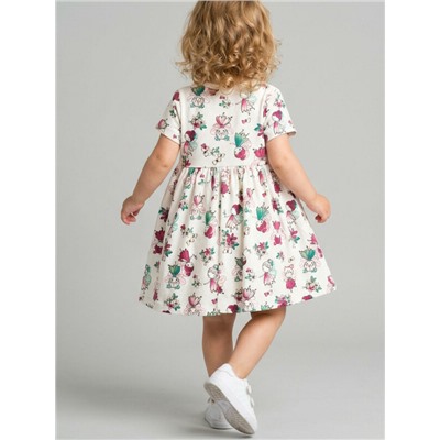 Платье-боди детское трикотажное для девочек