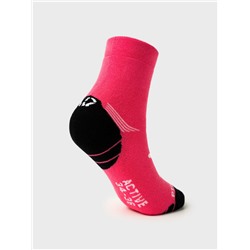 Термоноски трикотажные для девочек (низкие махровые)