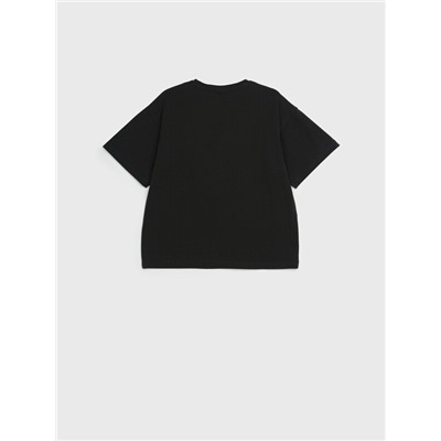 Фуфайка трикотажная для девочек (футболка)