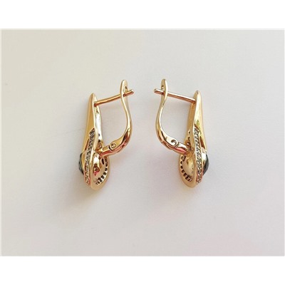 Серьги с кристаллами Swarovski