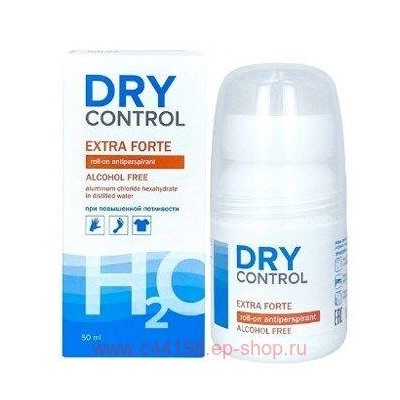 Drycontrol Extra Forte Roll-on Антиперспирант H2O без спирта 50мл