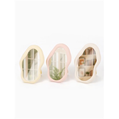 Зеркало настольное, декоративное, 17.5×25 см, (12.5×21 см), МИКС