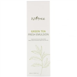 Isntree, Green Tea Fresh Emulsion, эмульсия, 120 мл (4,06 жидк. унции)