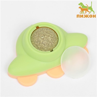 Игрушка для кошек с кошачьей мятой «НЛО», 6 см