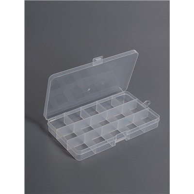 Органайзер для хранения мелочей, с подвесом, 15 ячеек, 17.5×10×2 см