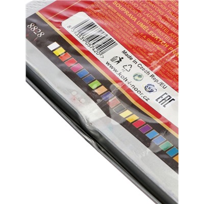 Пастель сухая в карандаше набор 24 цветов, Koh-I-Noor Soft GIOCONDA 8828