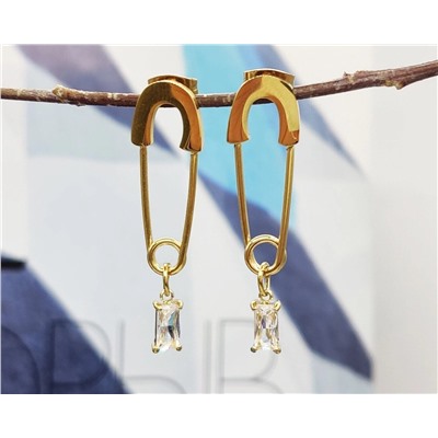 Серьги из стали