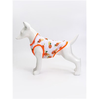 Футболка для животных «Апельсинка», размер M, ДС 30, ОГ 42 см